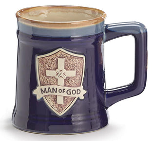 MAN OF GOD PORCELAIN MUG - Conrad's Gourmet Gifts - product image