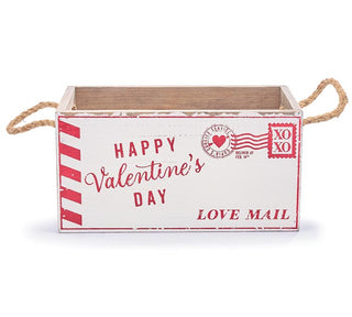 HAPPY VALENTINES DAY LETTER PLANTER - Conrad's Gourmet Gifts - product image