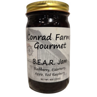 Bear Jam 9 oz Jar - Conrad's Gourmet Gifts - product image