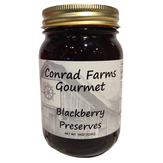 Blackberry Preserves 19oz - Conrad's Gourmet Gifts - product image