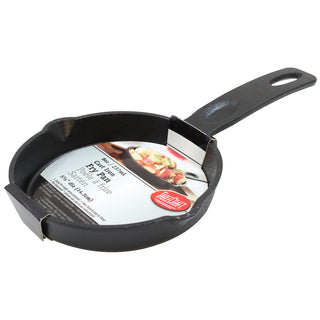 CAST IRON COOKWARE 6" ROUND MINI SKILLET - Conrad's Gourmet Gifts - product image