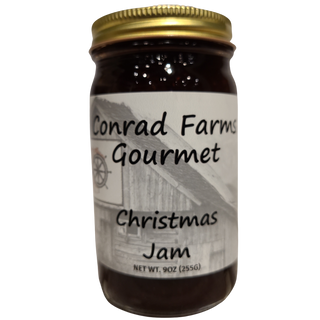 Christmas Jam 9 oz Jar - Conrad's Gourmet Gifts - product image