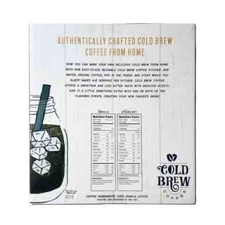 Cold Brew Pitcher Gift Set - Conrad's Gourmet Gifts - product image