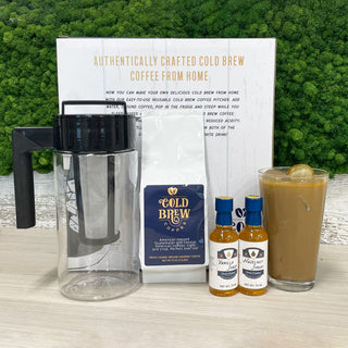 Cold Brew Pitcher Gift Set - Conrad's Gourmet Gifts - product image