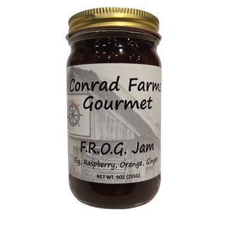 Frog Jam 9 oz Jar - Conrad's Gourmet Gifts - product image
