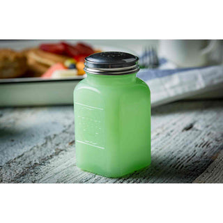 JADEITE GLASS PEPPER SHAKER - Conrad's Gourmet Gifts - product image
