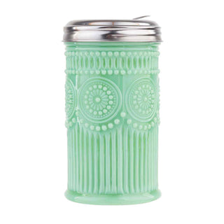 JADEITE GLASS Sugar Shaker - Conrad's Gourmet Gifts - product image