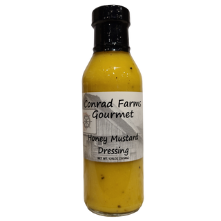 Honey Mustard Salad Dressing 12 oz - Conrad's Gourmet Gifts - product image