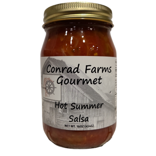 Hot Summer Salsa 16 oz - Conrad's Gourmet Gifts - product image
