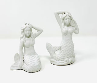 Mermaid Salt & Pepper Shakers - Conrad's Gourmet Gifts - product image