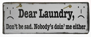 DEAR LAUNDRY DON'T BE SAD. NOBODY'S DOING ME EITHER - Conrad's Gourmet Gifts - product image