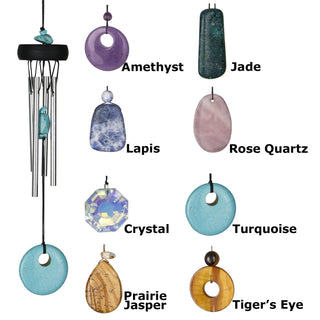 Woodstock Precious Stone Chime - Conrad's Gourmet Gifts - product image