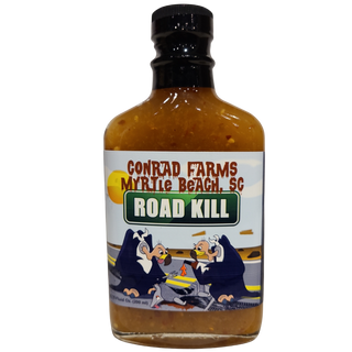 Road Kill Orange Habanero Hot Sauce-Marinade - Conrad's Gourmet Gifts - product image