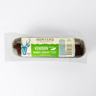 Venison Summer Sausage w/ Jalapeno 8 oz - Conrad's Gourmet Gifts - product image