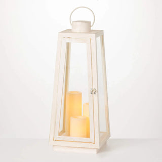 Astoria Taper Lantern Bronze/Cream - Conrad's Gourmet Gifts - product image