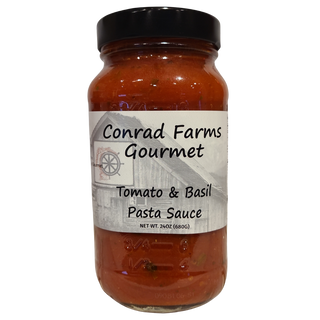 Tomato & Basil  Pasta Sauce - Conrad's Gourmet Gifts - product image