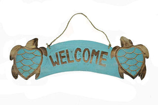 2 TURTLE WELCOME Sign - Conrad's Gourmet Gifts - product image