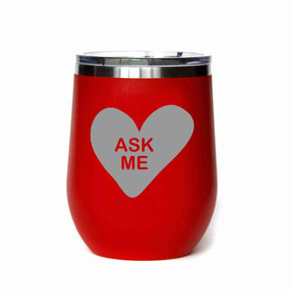 12 oz. Tumbler Valentine's Day Gift - Conrad's Gourmet Gifts - product image