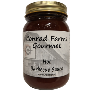 Hot BBQ Sauce 18oz - Conrad's Best Gourmet Gifts - product image