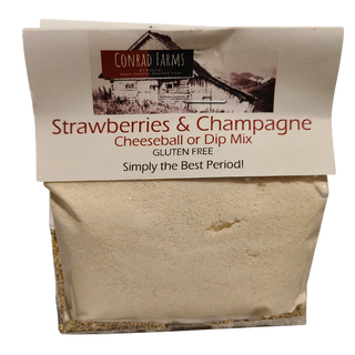 Strawberries and Champagne Cheeseball Dip Mix - Conrad's Best Gourmet Gifts - product image