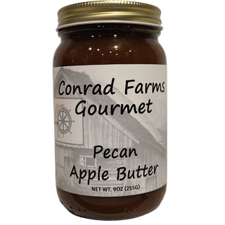 Pecan Apple Butter 9oz - Conrad's Best Gourmet Gifts - product image