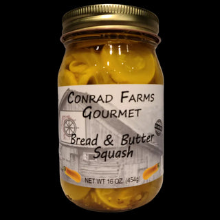 Bread and Butter Pickled Squash - Conrad's Best Gourmet Gifts - product image