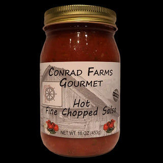 Hot Fine Chopped Salsa - Conrad's Best Gourmet Gifts - product image