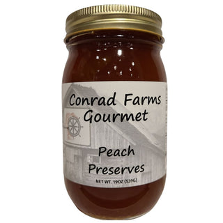 Peach Preserves - Conrad's Best Gourmet Gifts - product image