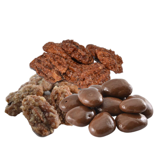 Chocolate Amaretto Pecans - Conrad's Best Gourmet Gifts - product image