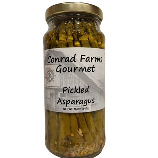 Pickled Asparagus 16oz - Conrad's Best Gourmet Gifts - product image