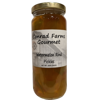 Watermelon Rind Pickles 20oz - Conrad's Best Gourmet Gifts - product image