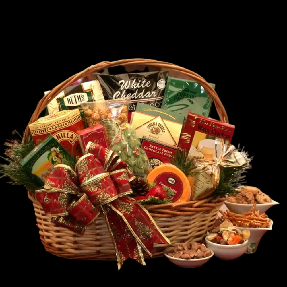 Bountiful Holiday Gourmet Gift Basket