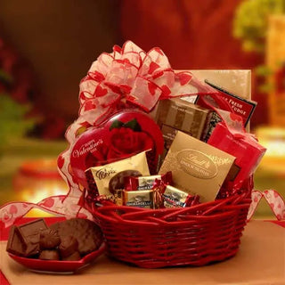 Chocolate Inspirations Valentine Gift Basket - Conrad's Best Gourmet Gifts - product image