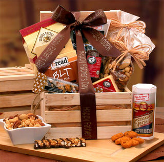 Dad's Premium Nuts & Snacks Crate - Conrad's Best Gourmet Gifts - product image