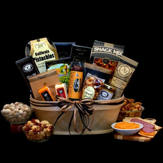 Gourmet Nut & Sausage Gift Basket - Conrad's Best Gourmet Gifts - product image