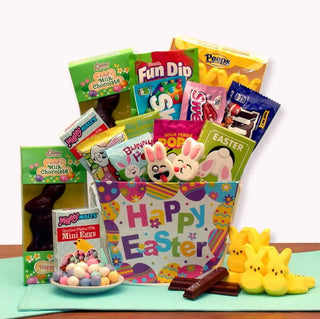 Hoppy Bunny Easter Gift Basket - Conrad's Best Gourmet Gifts - product image