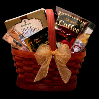 Mini Coffee Gift Basket - Conrad's Best Gourmet Gifts - product image