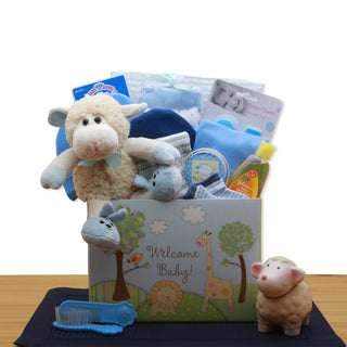 Pink New Baby Gift Box - Conrad's Best Gourmet Gifts - product image