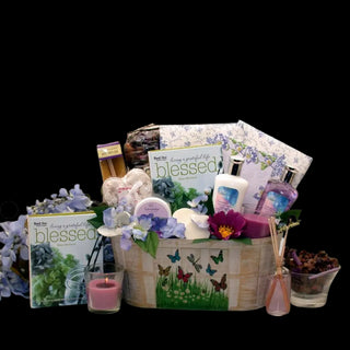 Spa Essentials Gift Set with book - Conrad's Best Gourmet Gifts - product image