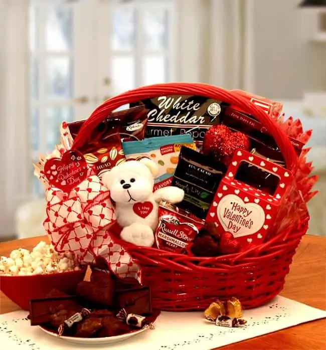 Sugar Free Valentine Gift Basket