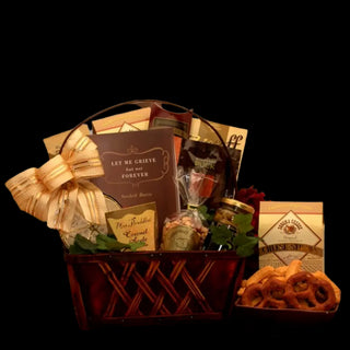 Time To Grieve Sympathy Gift Basket - Conrad's Best Gourmet Gifts - product image