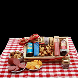 Signature Meat & Cheese Gift Set - Conrad's Best Gourmet Gifts - product image