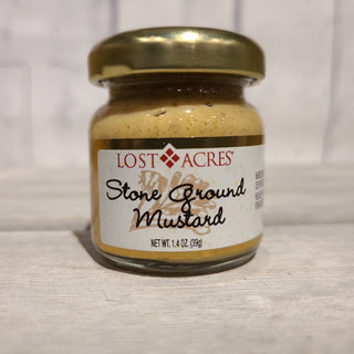 1.4 oz Stone Ground Mustard, Conradsgourmetgifts.com
