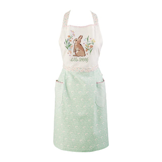 Hello Spring Bunny Embellished Apron - Conrad's Gourmet Gifts - product image
