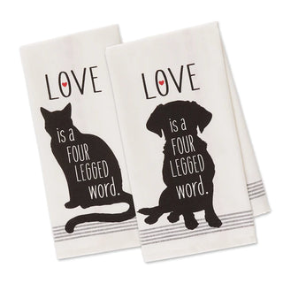 Love Four Legged Towel - Conrad's Gourmet Gifts - product image