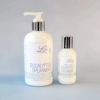 Eucalyptus Spearmint Essential Oil Silky Hand & Body Lotion 2oz - Conrad's Gourmet Gifts - product image