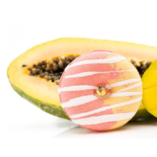 Mango Papaya Donut Bath Bomb - Conrad's Gourmet Gifts - product image