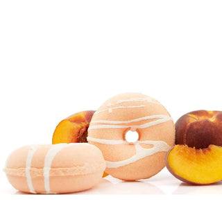 Peach Donut Bath Bomb - Conrad's Gourmet Gifts - product image