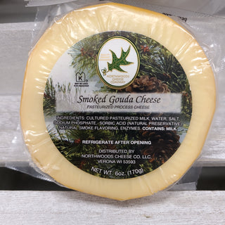 Smoked Gouda Cheese Round 6oz - Conrad's Best Gourmet Gifts - product image