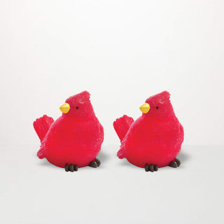 LED CARDINAL CANDLE SET OF 2 - Conrad's Gourmet Gifts - product image